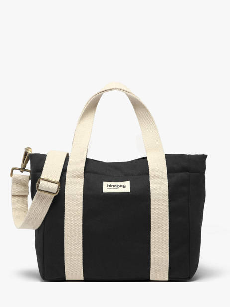 Sac Porté Main Louise Coton Hindbag Noir best seller LOUISE