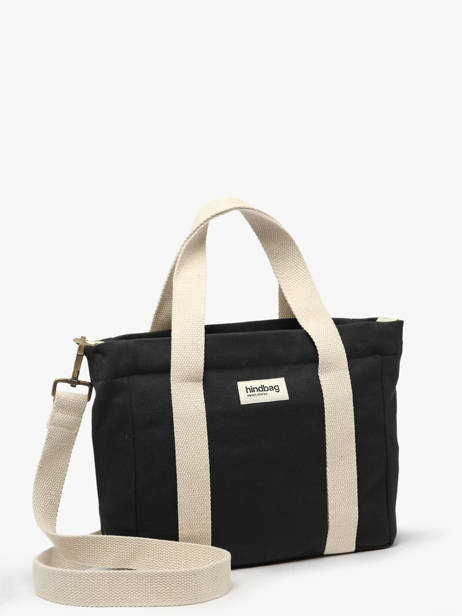 Sac Porté Main Louise Coton Hindbag Noir best seller LOUISE vue secondaire 2