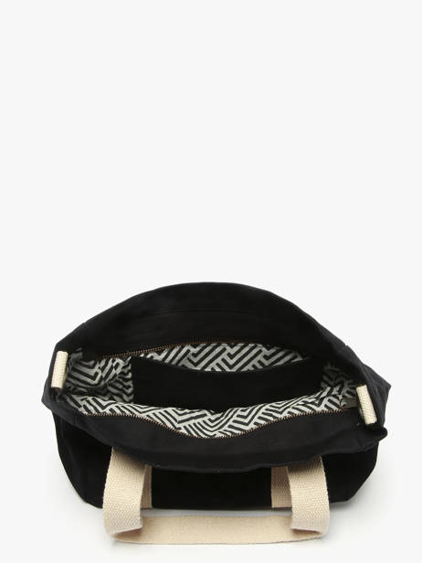 Sac Porté Main Louise Coton Hindbag Noir best seller LOUISE vue secondaire 3