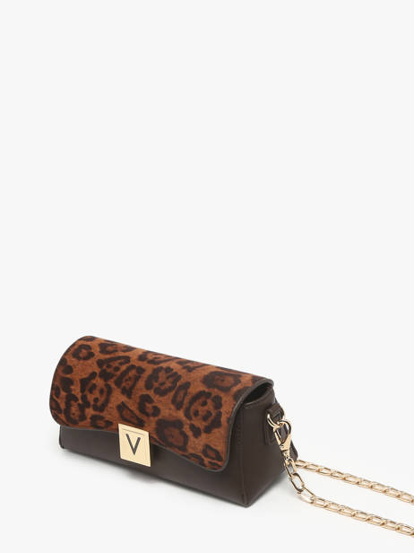 Sac Bandoulière Evissa Léopard Valentino Marron evissa VBS9009A vue secondaire 2