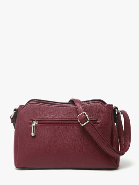 Sac Bandoulière Grained Miniprix Rouge grained F2516 vue secondaire 3
