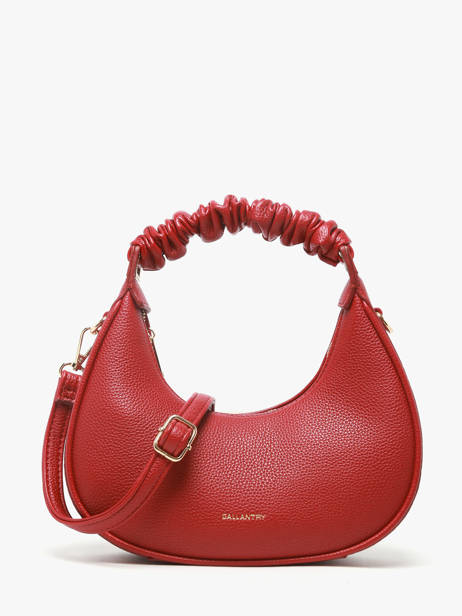 Sac Bandoulière Grained Miniprix Rouge grained A9108
