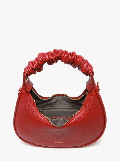 Sac Bandoulière Grained Miniprix Rouge grained A9108 vue secondaire 2
