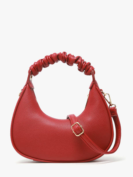 Sac Bandoulière Grained Miniprix Rouge grained A9108 vue secondaire 3
