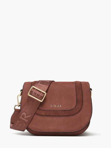 Sac Bandoulière S Lasso Cuir Etrier Marron lasso ELAS152S