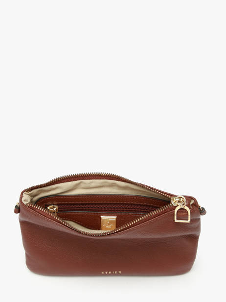 Sac Bandoulière Tradition Cuir Etrier Marron tradition ETRA0141 vue secondaire 3