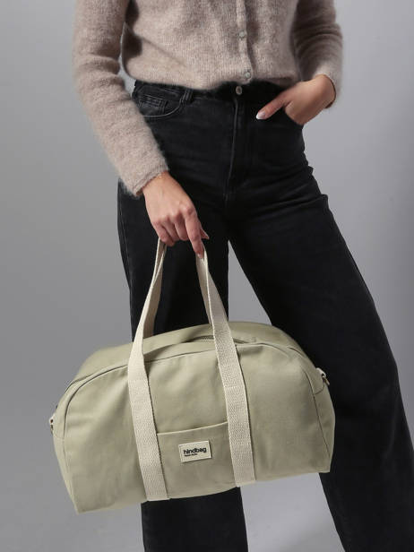 Sac Porté épaule Charlie Coton Hindbag Vert best seller CHARLIE vue secondaire 1