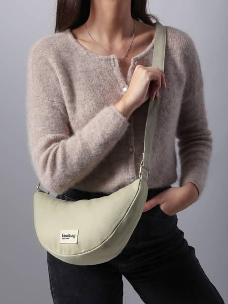 Sac Bandoulière Andrea Coton Hindbag Vert best seller ANDREA vue secondaire 1