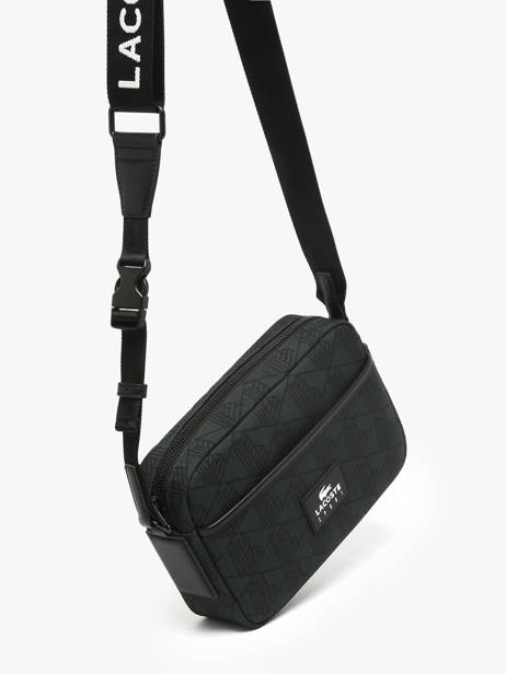 Sac Bandoulière Lacoste Vert the blend NH5070BZ vue secondaire 2