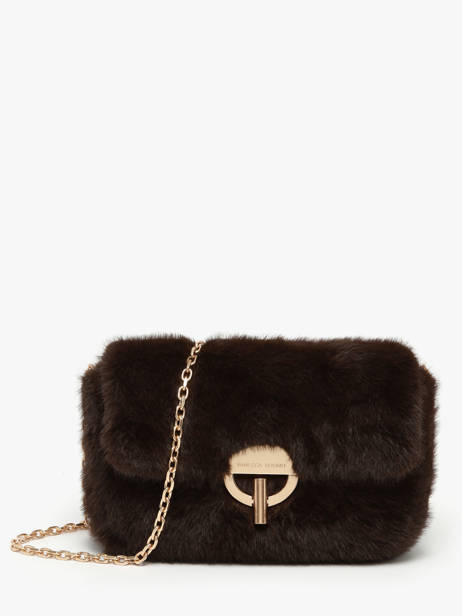 Sac Bandoulière Moon M En Fausse Fourrure Vanessa bruno Marron moon 30V40533