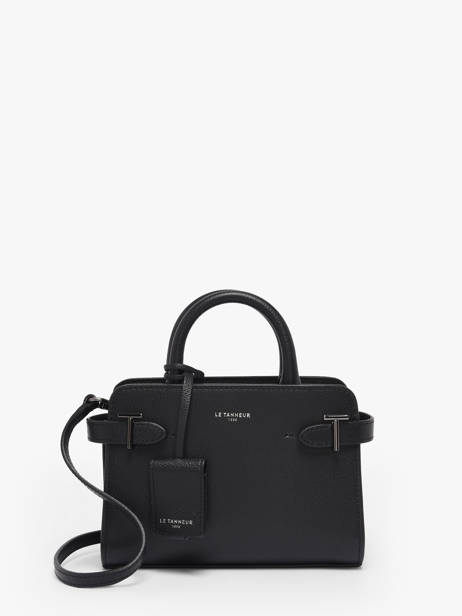 Sac Bandoulière Emily Cuir Le tanneur Noir emily TEMI1630