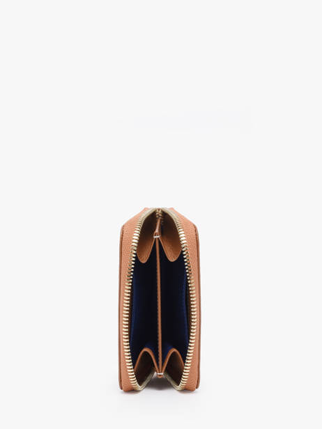 Portefeuille Zippé Emilie Cuir Le tanneur Marron emily AZL355 vue secondaire 1
