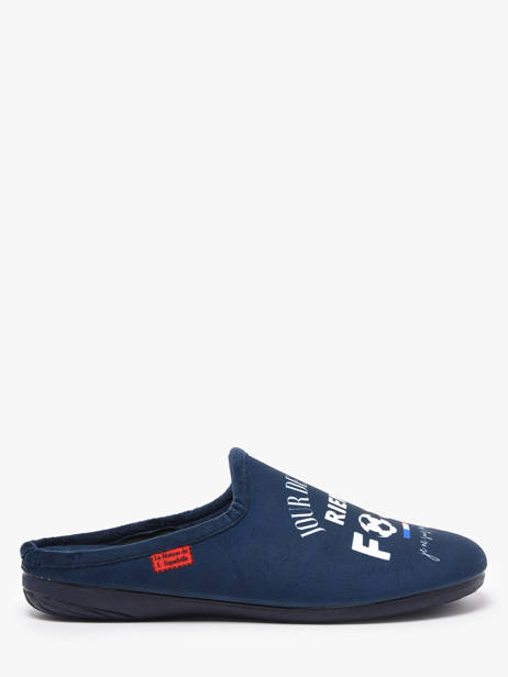 Chaussons La maison de l'espadrille Bleu men 8 vue secondaire 1