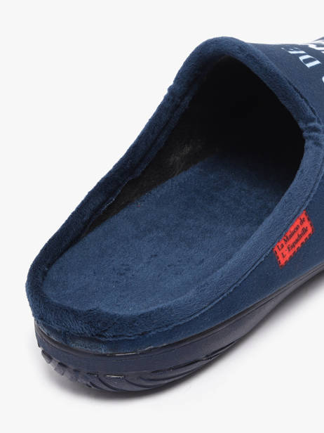 Chaussons La maison de l'espadrille Bleu men 8 vue secondaire 3
