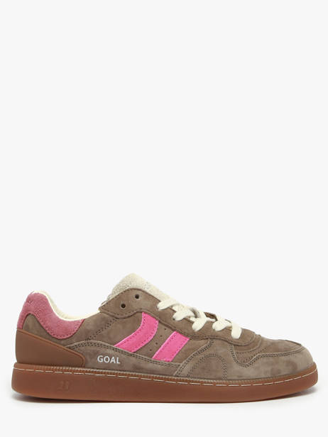 Sneakers Goal En Cuir Coolway Marron men 8623594