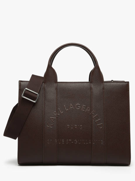 Sac Porté Main Rsg Polyurethane Karl lagerfeld Marron rsg A4W30264