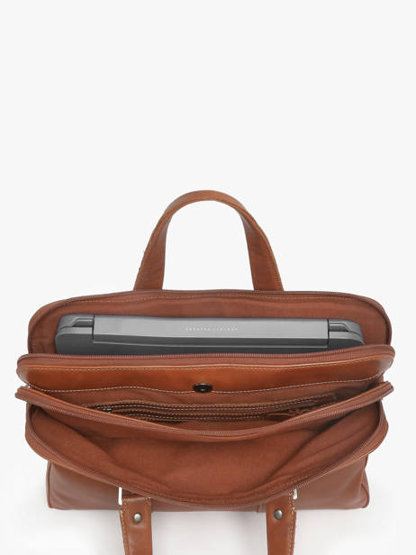 Porte-documents Arthur Arthur & aston Marron johany 6 vue secondaire 3