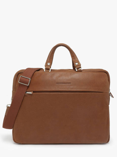 Porte Documents (main) Arthur & aston Marron cristiano 1079