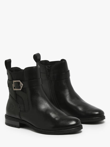 Bottines En Cuir Tt. bagatt Noir women 40501010 vue secondaire 1