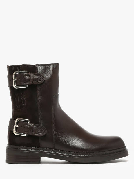 Bottines En Cuir Mjus Marron women L93203