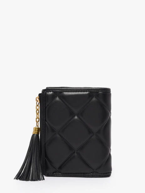 Portefeuille June Matelassé Laurent david Noir ld wallets 16 vue secondaire 2