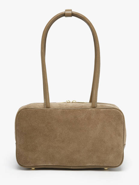 Sac Porté épaule Velvet Caviar Cuir Milano Marron velvet caviar VC25093