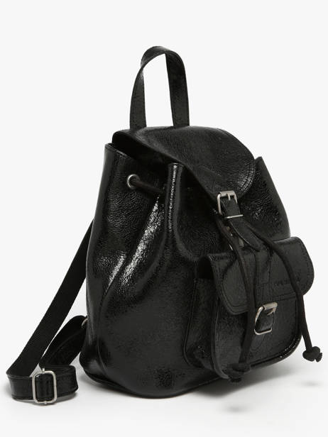 Sac à Dos Eclipse Cuir Paul marius Noir eclipse BAROUECL vue secondaire 2