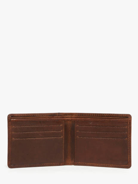 Portefeuille Cuir Maverick Marron the original MAVTO010 vue secondaire 1