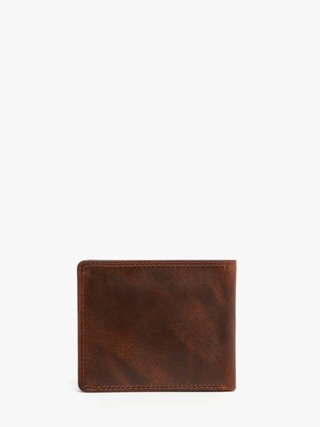 Portefeuille Cuir Maverick Marron the original MAVTO010 vue secondaire 2