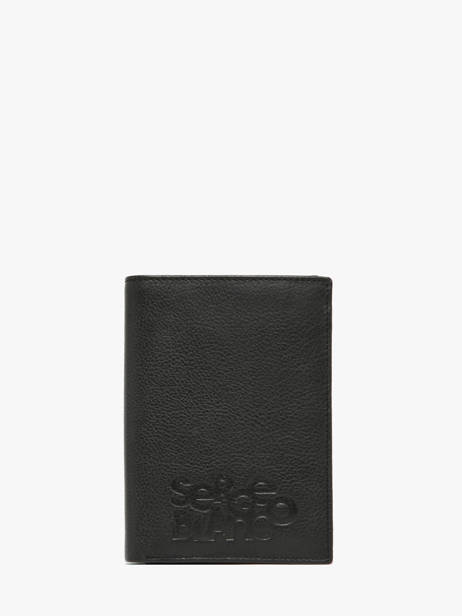 Portefeuille Baltimore Cuir Serge blanco Noir baltimore BAL21021