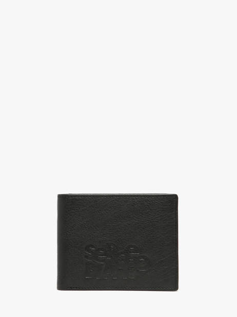 Portefeuille Baltimore Cuir Serge blanco Noir baltimore BAL21044