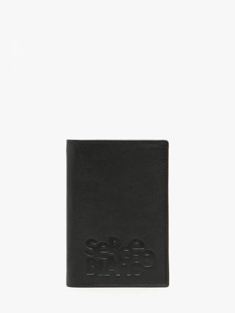 Portefeuille Baltimore Cuir Serge blanco Noir baltimore BAL21019
