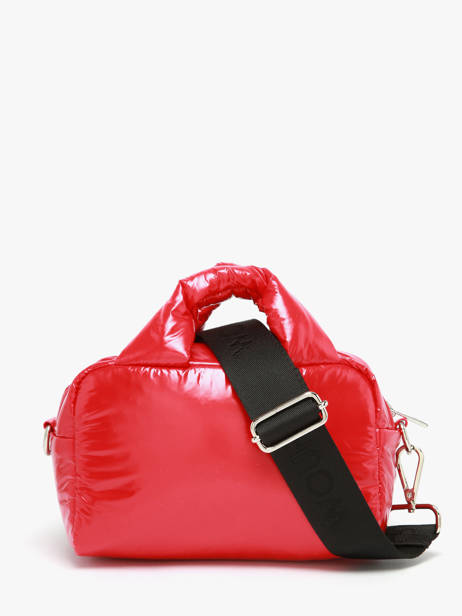 Sac Bandoulière Glossy Polyester Recyclé Wouf Rouge glossy BB250026 vue secondaire 4