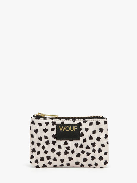 Porte-monnaie Lucky Wouf Blanc lucky PW250014