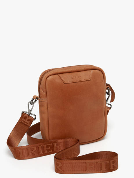 Sac Bandoulière M Tolosa Etrier Marron tolosa ETOL704M vue secondaire 2