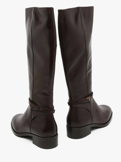 Bottes Cavalières En Cuir Tamaris Marron women 43 vue secondaire 2