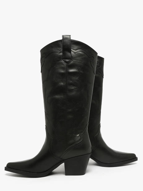 Santiags Xti Noir women 144723 vue secondaire 3