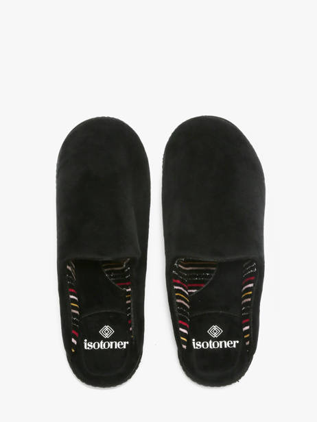 Chaussons Isotoner Noir women 97438