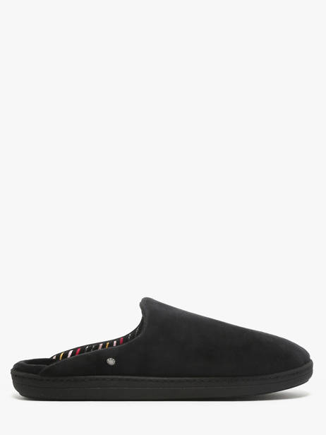 Chaussons Isotoner Noir women 97438 vue secondaire 3