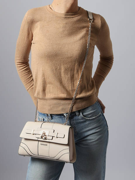 Sac Bandoulière Greyson Guess Blanc greyson BG920621 vue secondaire 1
