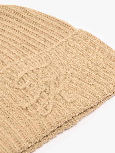 Bonnet Tommy hilfiger Beige elevated AW17777 vue secondaire 1