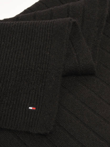 Écharpe Tommy hilfiger Noir th flag AW17787 vue secondaire 1