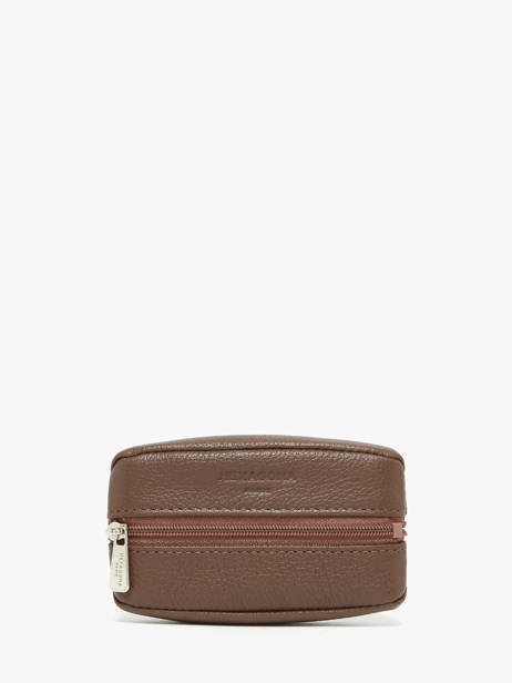 Porte Monnaie Confort  Cuir Hexagona Marron confort 461031