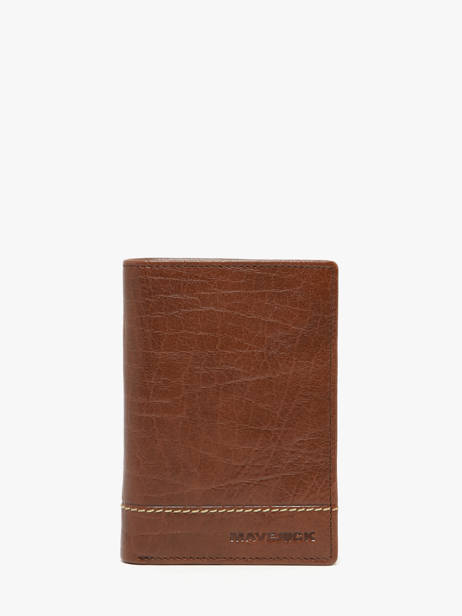 Portefeuille Rough Gear Cuir Maverick Marron rough gear MAVRG033