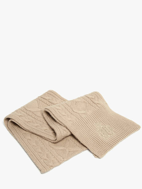 Écharpe Lauren ralph lauren Beige textile 54P04467 vue secondaire 2