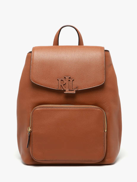 Sac à Dos Cameryn Cuir Lauren ralph lauren Marron cameryn 31969355