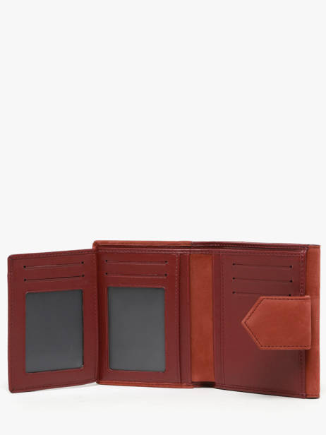 Portefeuille Nubuck Cuir Yves renard Orange nubuck 26682 vue secondaire 2