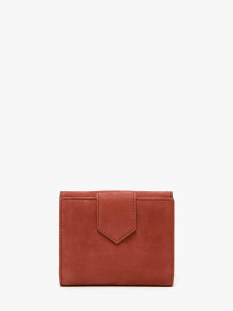 Portefeuille Nubuck Cuir Yves renard Orange nubuck 26682 vue secondaire 4