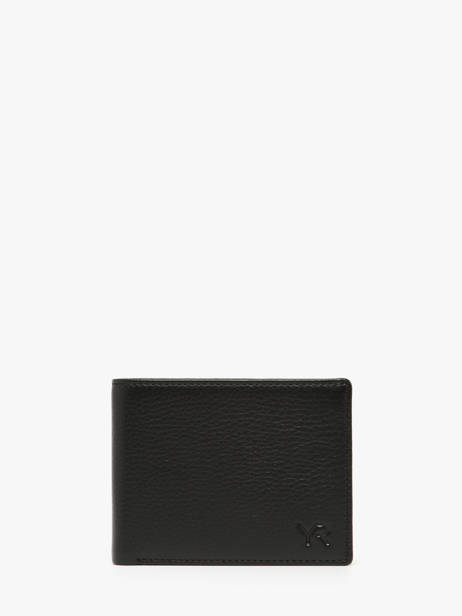 Portefeuille Bicolor Cuir Yves renard Noir bicolor 2408