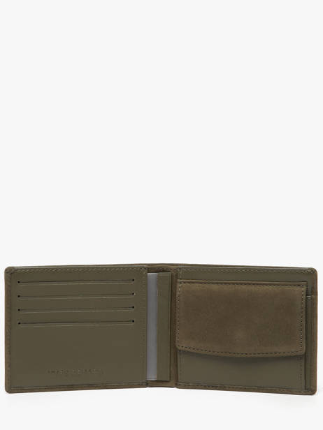 Portefeuille Nubuck Cuir Yves renard Vert nubuck 2608 vue secondaire 1